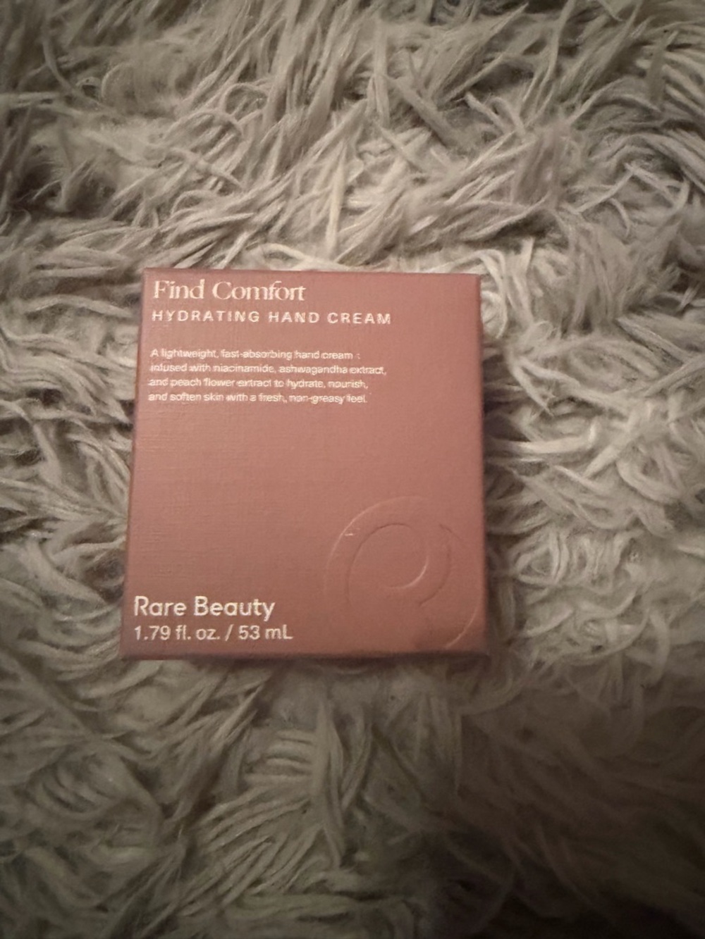 Rare Beauty Hydrating Hand Cream - Rose Taupe Packaging